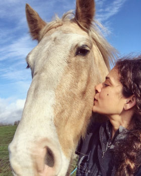Roger L’Heureux Memorial Equine Award winner Cynthia Naydani