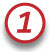number 1 icon