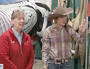 Amber Marshall visits EquiMania!