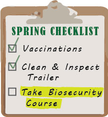 Spring Checklist