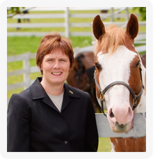 Dr. Gunn and a Horse