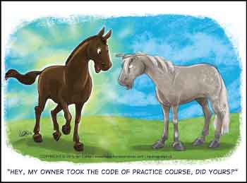 happy horses graphic